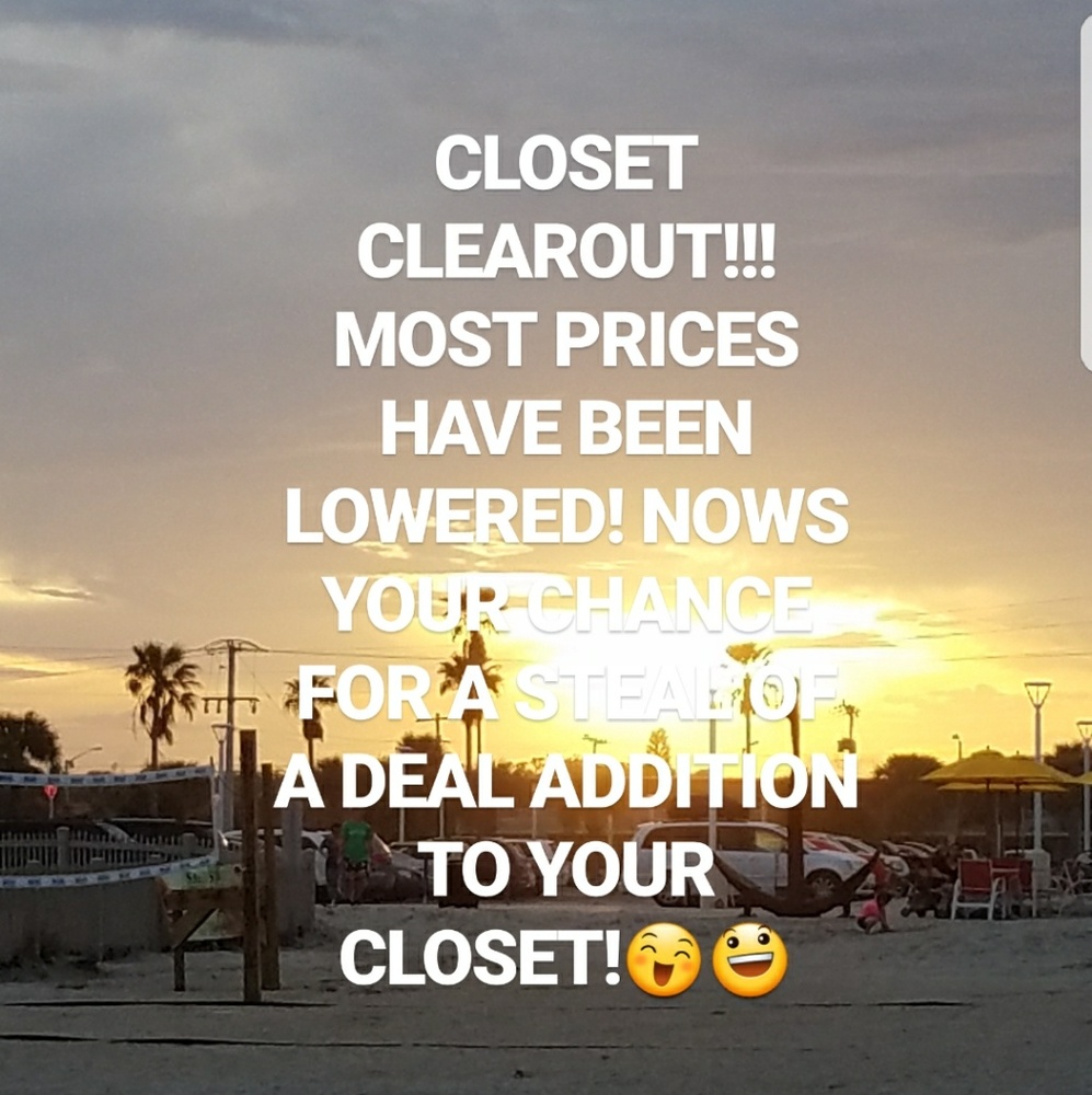 CLOSET CLEAROUT!